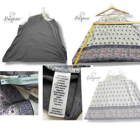 49. TANK TOP BUNDLE - GUC-NWT - 6 items - All size Medium - - Picture 4 of 7